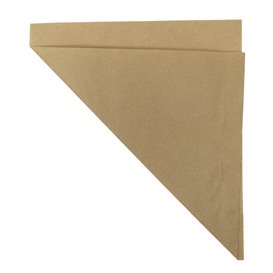 Cono de Papel Antigrasa Kraft 19,5cm 50gr (2.000 Uds)