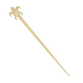 Agitador de Bambú Tortuga para Bebida 12cm (600 Uds)