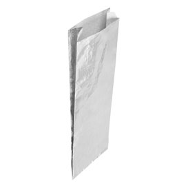 Papel Aluminio Antigrasa Plata 26*10,3+5cm (2000 Uds)