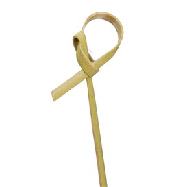 Pinchos de Bambú Lazo Natural 10cm en Caja (250 Uds)