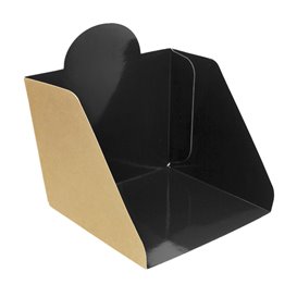Pala de Cartón para Hamburguesa 12x12x10cm (25 Uds)