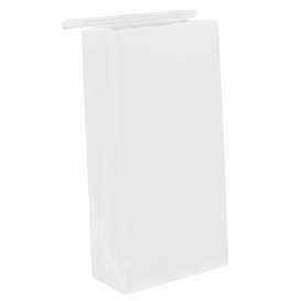 Bolsa SOS Blanca con Cierre 12+6x23,5cm (50 Uds)