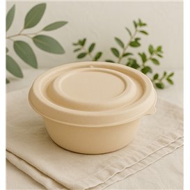 Tapa de Caña de Azúcar para Bol Ø13x1,3cm (300 Uds)