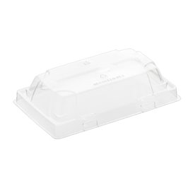 Tapa para Envase de Sushi rPET 12x6,2cm (600 Uds)