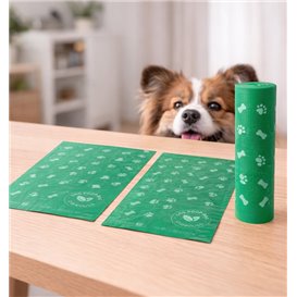 Rollo de Bolsas para Residuos Caninos 100% Biodegradable 18x26cm (5000 Uds)